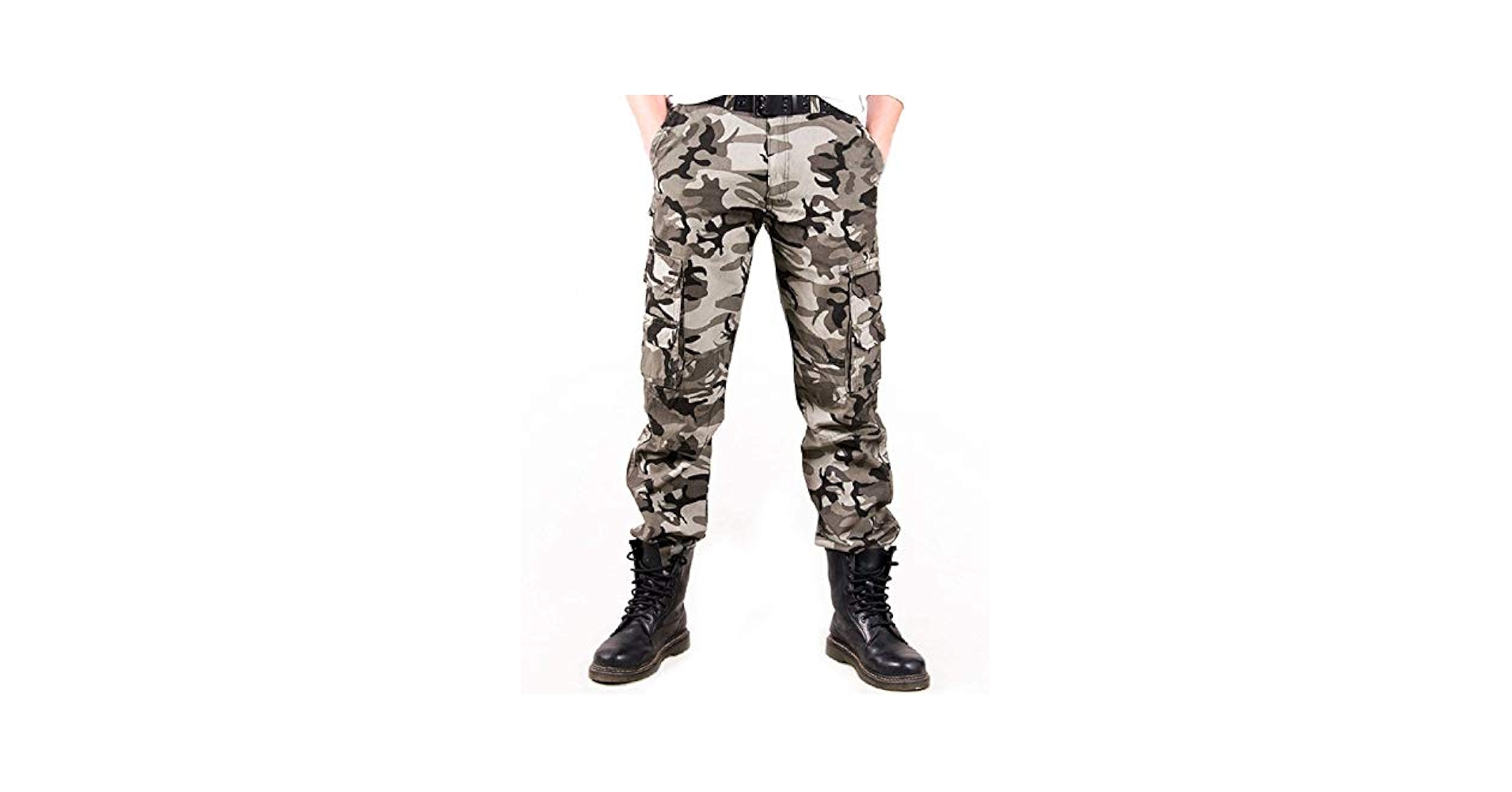 Amazon.com: zeetoo Men's Camo Cargo Pants Military Combat